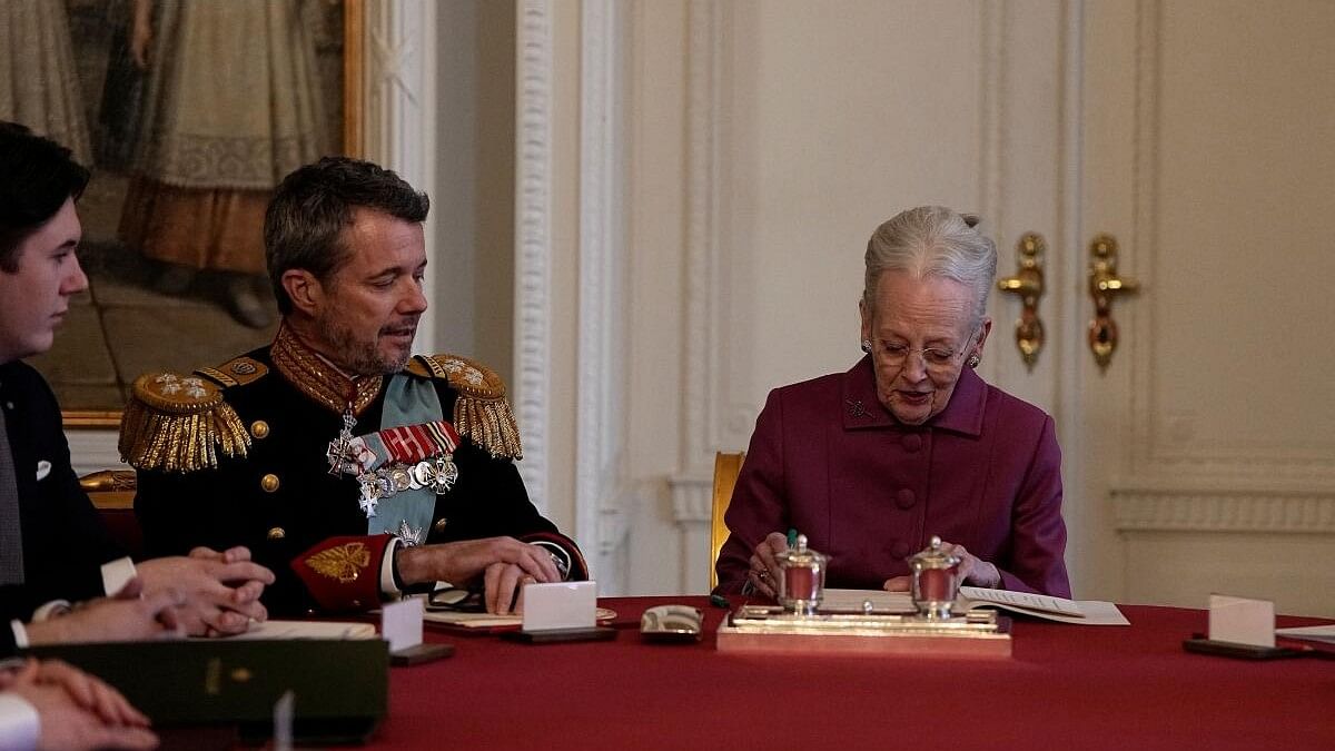 Denmark's King Frederik X takes the throne as his mother steps down