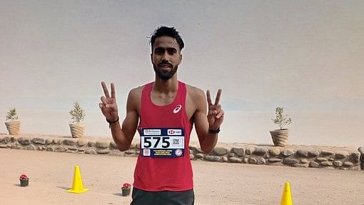 Already qualified for Olympics, race walker Akshdeep breaks own national record in men's 20km event