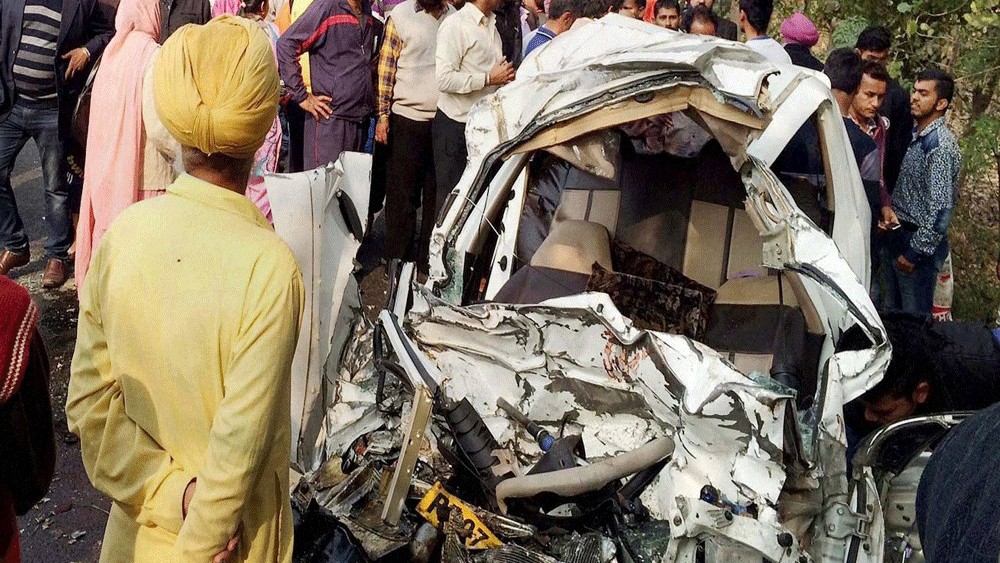 5 killed in road accident in Punjab's Hoshiarpur