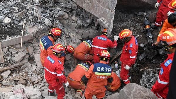 7 killed, 40 missing as landslide strikes southwest China