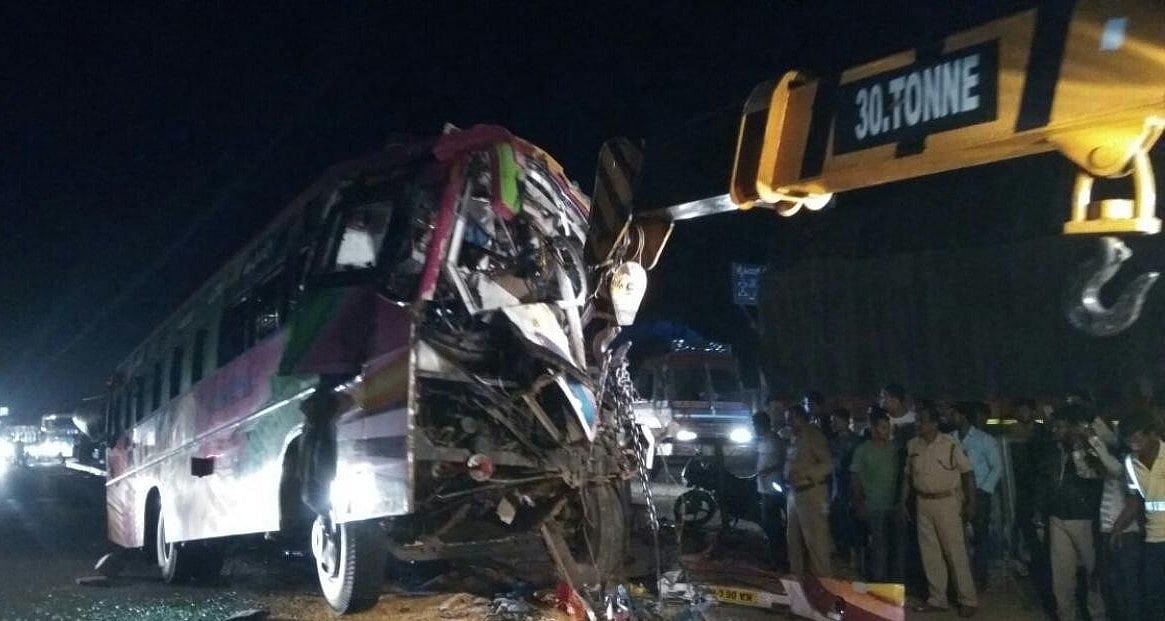 3 killed, 10 injured as bus collides with truck in Odisha - Vimarsana News