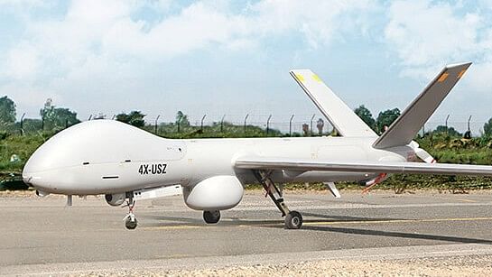 Indigenously manufactured Drishti 10 Starliner drone unveiled by Navy chief