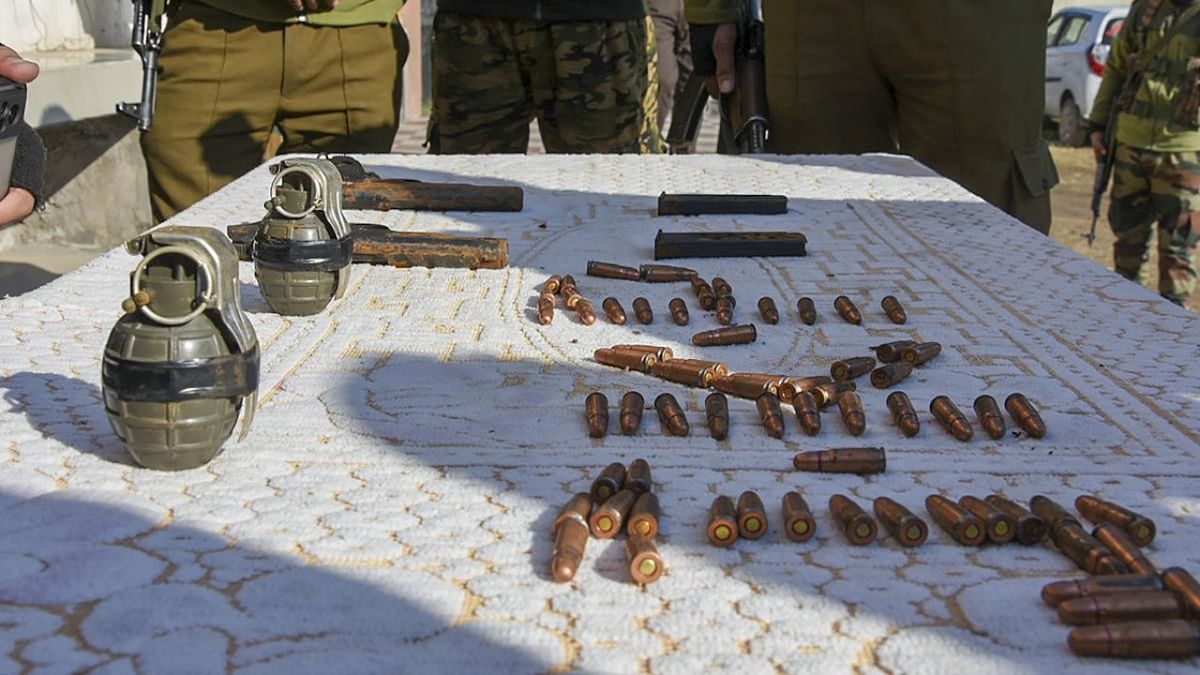 Cache of ammunition recovered in J-K's Kupwara