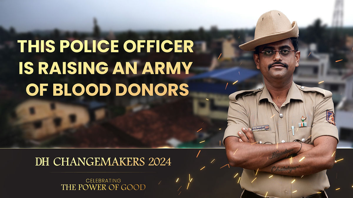 DH Changemakers 2024 | Karabasappa Gondi | This policeman is raising an army of blood donors