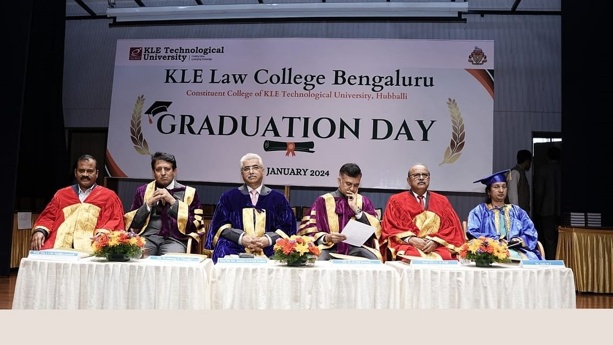 Graduation Day at KLE Law College