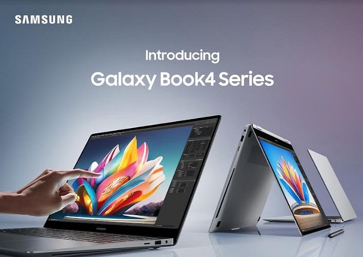 Samsung Galaxy Book4 series.