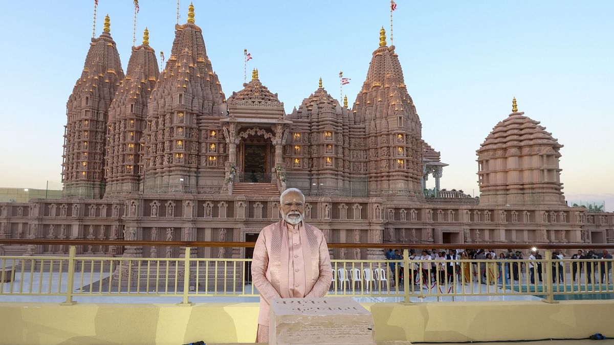 Prime Minister Narendra Modi inaugurated Abu Dhabi’s first Hindu stone temple on February 14, 2024. 
