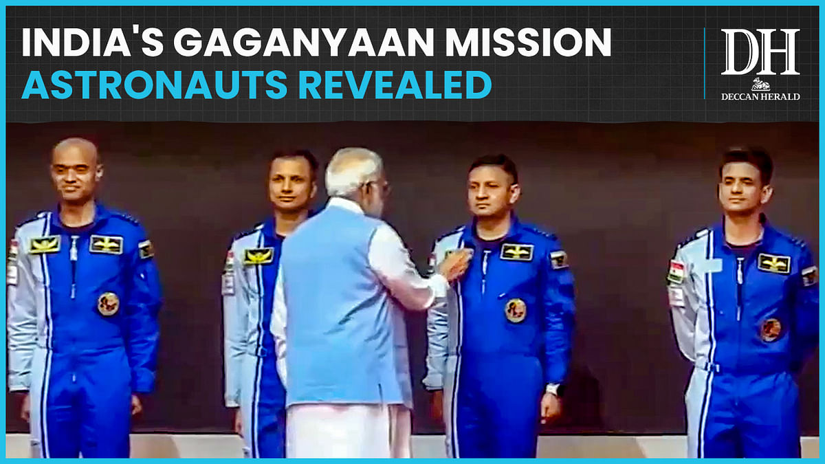 Meet India's Gaganyaan Mission astronauts, PM Narendra Modi presents 'astronaut wings'