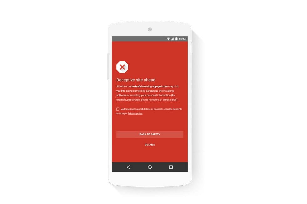 Google to bring Android Safe Briwsing feature.