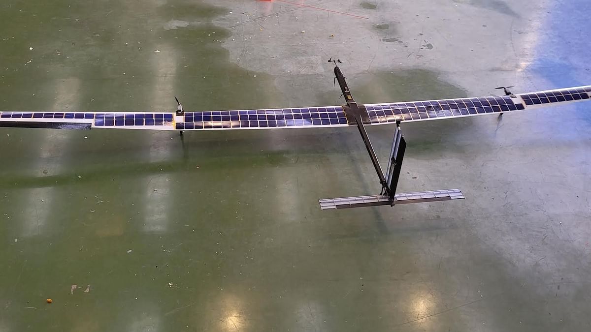NAL successfully tests solar-powered 'pseudo satellite'; UAV can float in air for days