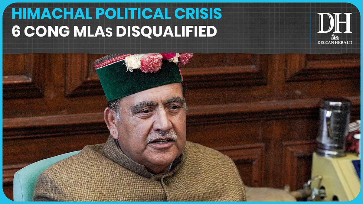 Himachal Pradesh politics: Six Congress MLAs who cross-voted for BJP disqualified
