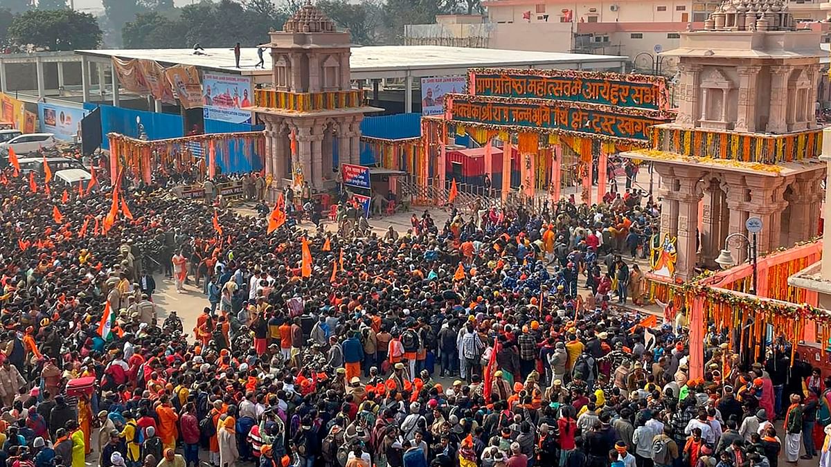 Ayodhya's Ram temple receives Rs 25 crore donation in a month
