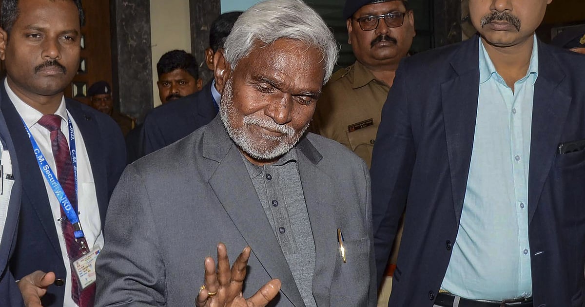 Jharkhand CM Champai Soren makes maiden visit to native village