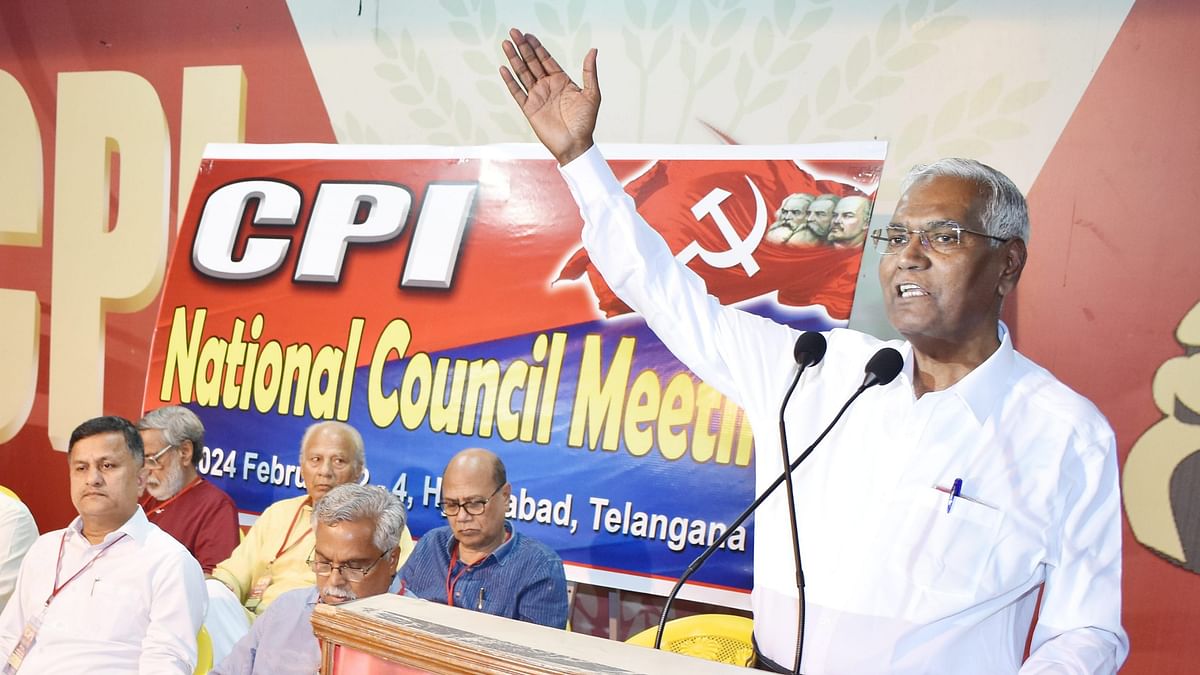 'One Nation, One Election': CPI's D Raja meets Kovind-led panel, opposes idea of simultaneous polls