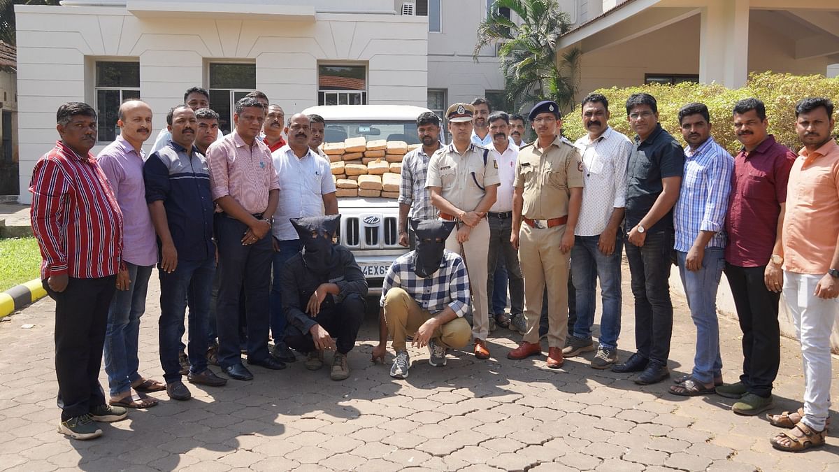 Mangaluru CCB seizes 120 kg of ganja worth Rs 28 lakh; 2 held
