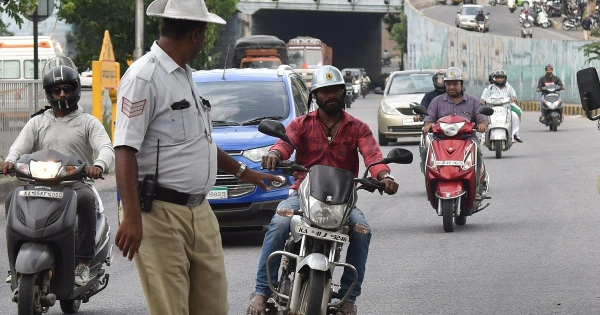 Bengaluru traffic police net Rs 9.48 lakh in fines during special drive