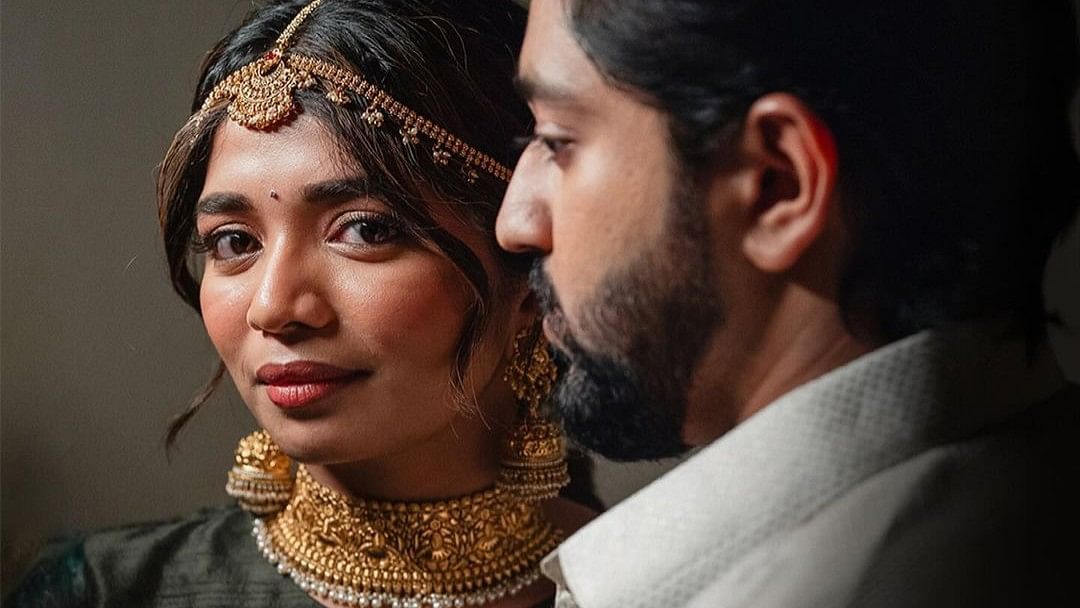 Filmmaker Shankar's daughter Aishwarya gets engaged to Tarun Karthik