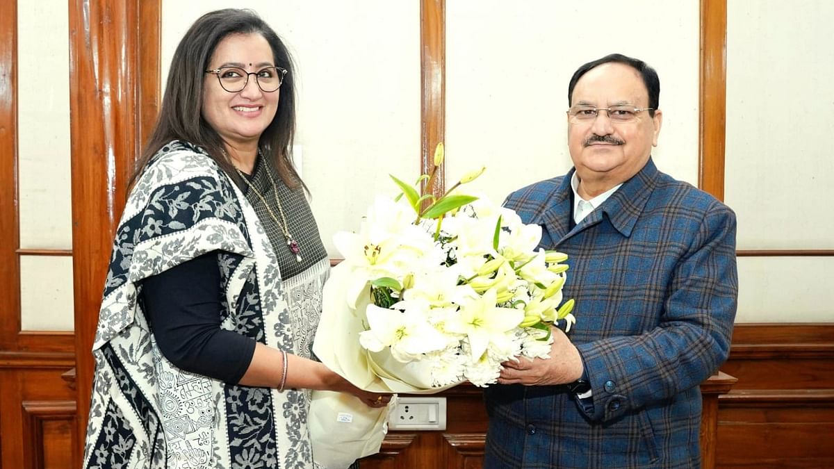 Sumalatha to contest for BJP from Mandya? Actor meets J P Nadda, sparks rumours
