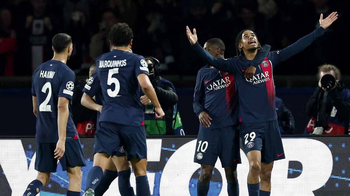 Champions League: Mbappe and Barcola star in PSG's win over Sociedad
