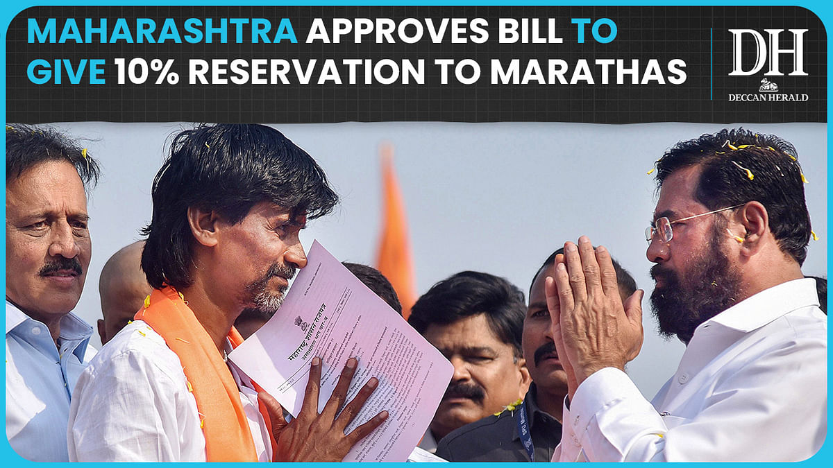Maharashtra Assembly passes bill providing 10% quota for Marathas in education and jobs
