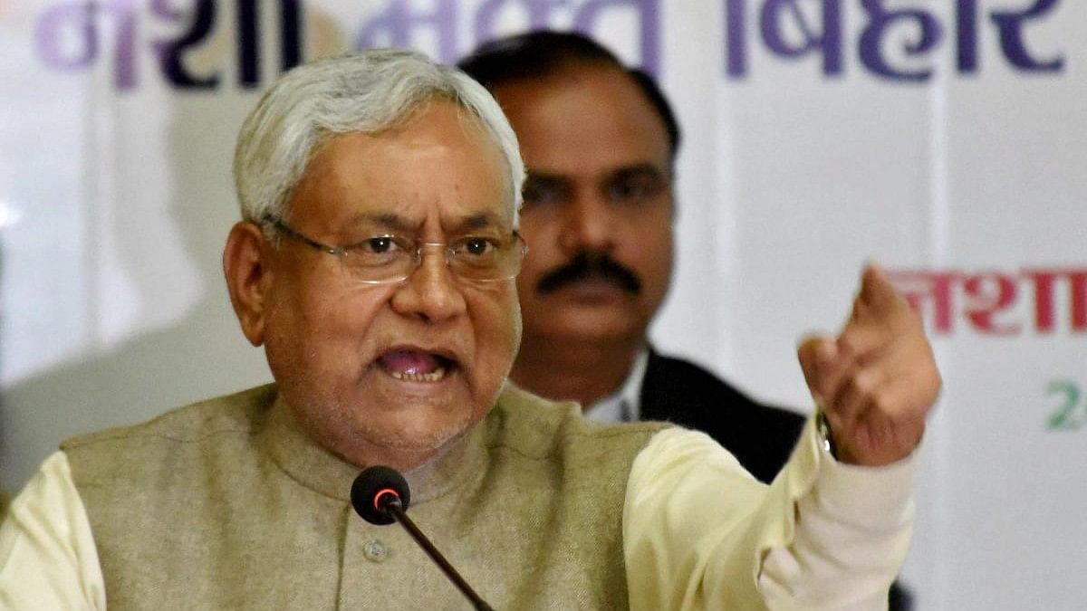 Bihar assembly: Nitish seen engaged in shouting match with opposition MLAs
