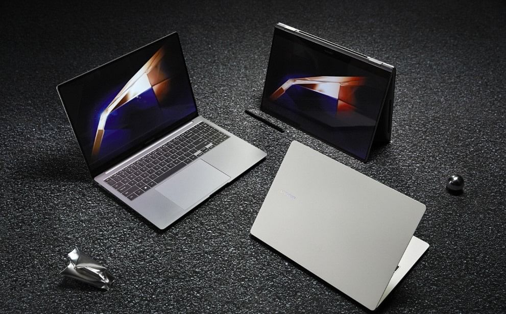 The new Galaxy Book4 series.