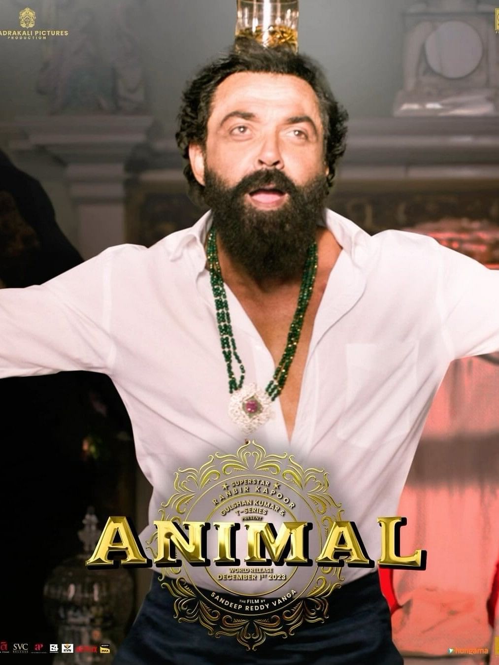 Best Actor in a Negative Role: Bobby Deol for his portrayal Abrar in Animal.