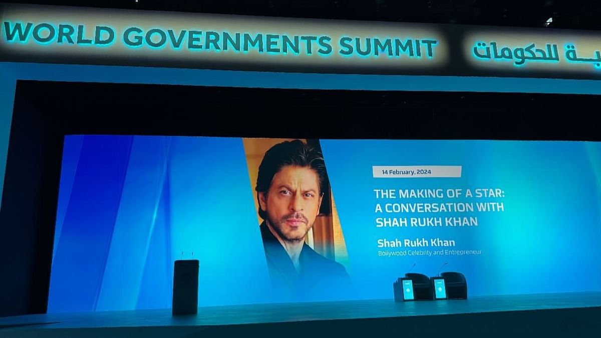 World Government Summit in Dubai: Shah Rukh Khan speaks about timeless success