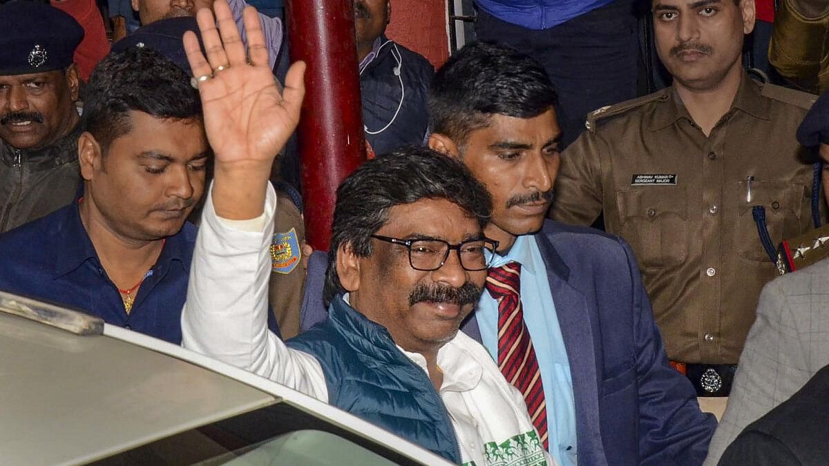 Ex-Jharkhand CM Hemant Soren sent to judicial custody for one day