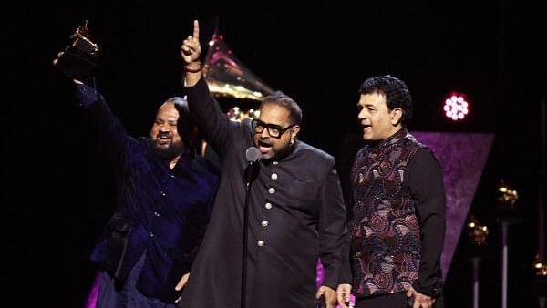 'Shakti' display at Grammys: Five Indians bag awards, Zakir Hussain gets three