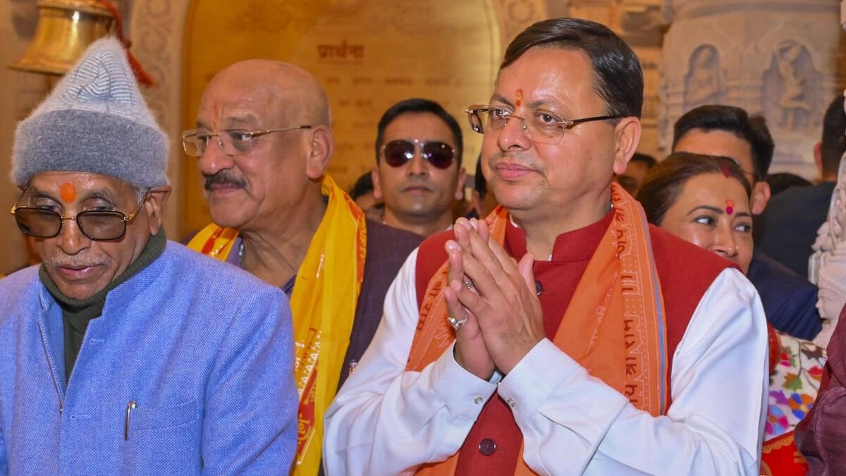 Ram temple visit: Uttarakhand CM Dhami calls it an 'emotional' one