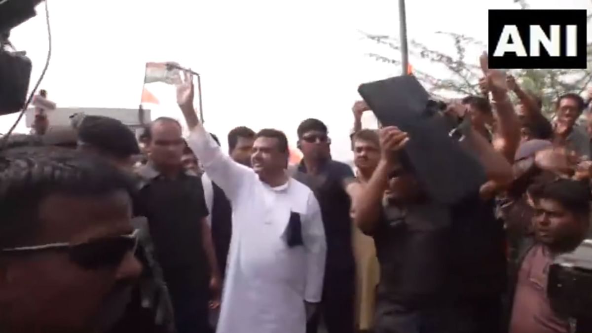BJP's Suvendu Adhikari in violence-hit Sandeshkhali after high-voltage drama
