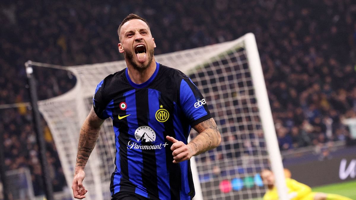 Champions League: Inter's Arnautovic strikes late winner to seal 1-0 win over Atletico in 1st Leg tie