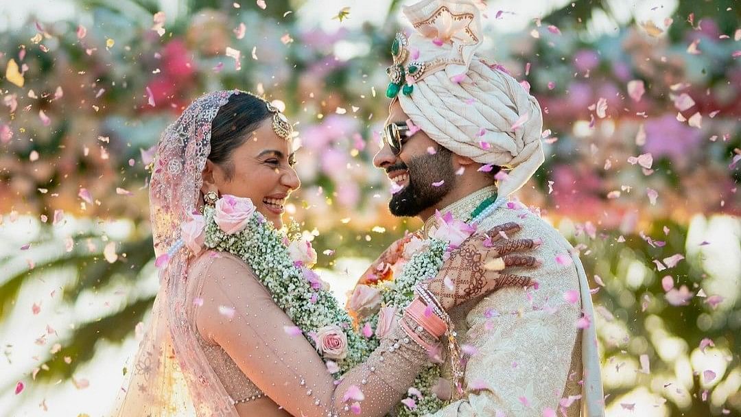 Rakul Preet Singh marries Jackky Bhagnani in Goa; See first wedding pics