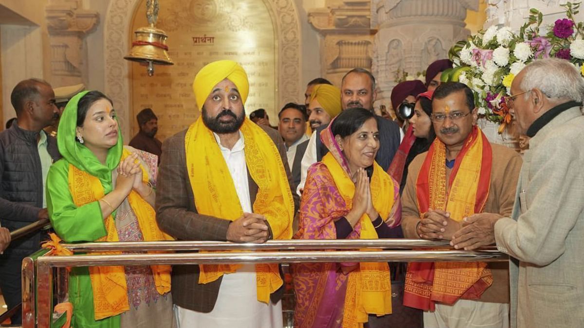 'Felt an indescribable peace,' says Delhi CM Arvind Kejriwal after visiting Ram temple in Ayodhya