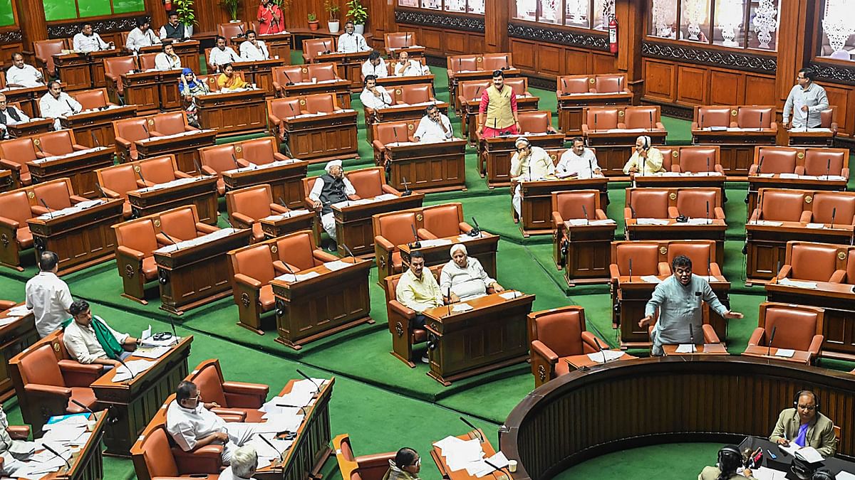 BJP stir in Karnataka Assembly over Ramanagar lawyer’s post on Gyanvapi judge