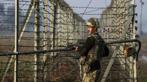 Pakistan Rangers violated ceasefire along International Border in Jammu