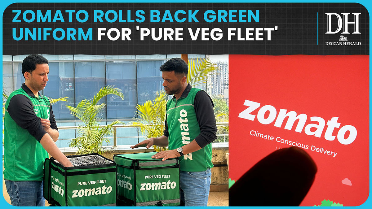 Zomato rolls back green uniform for 'Pure Veg Fleet' after backlash, CEO responds
