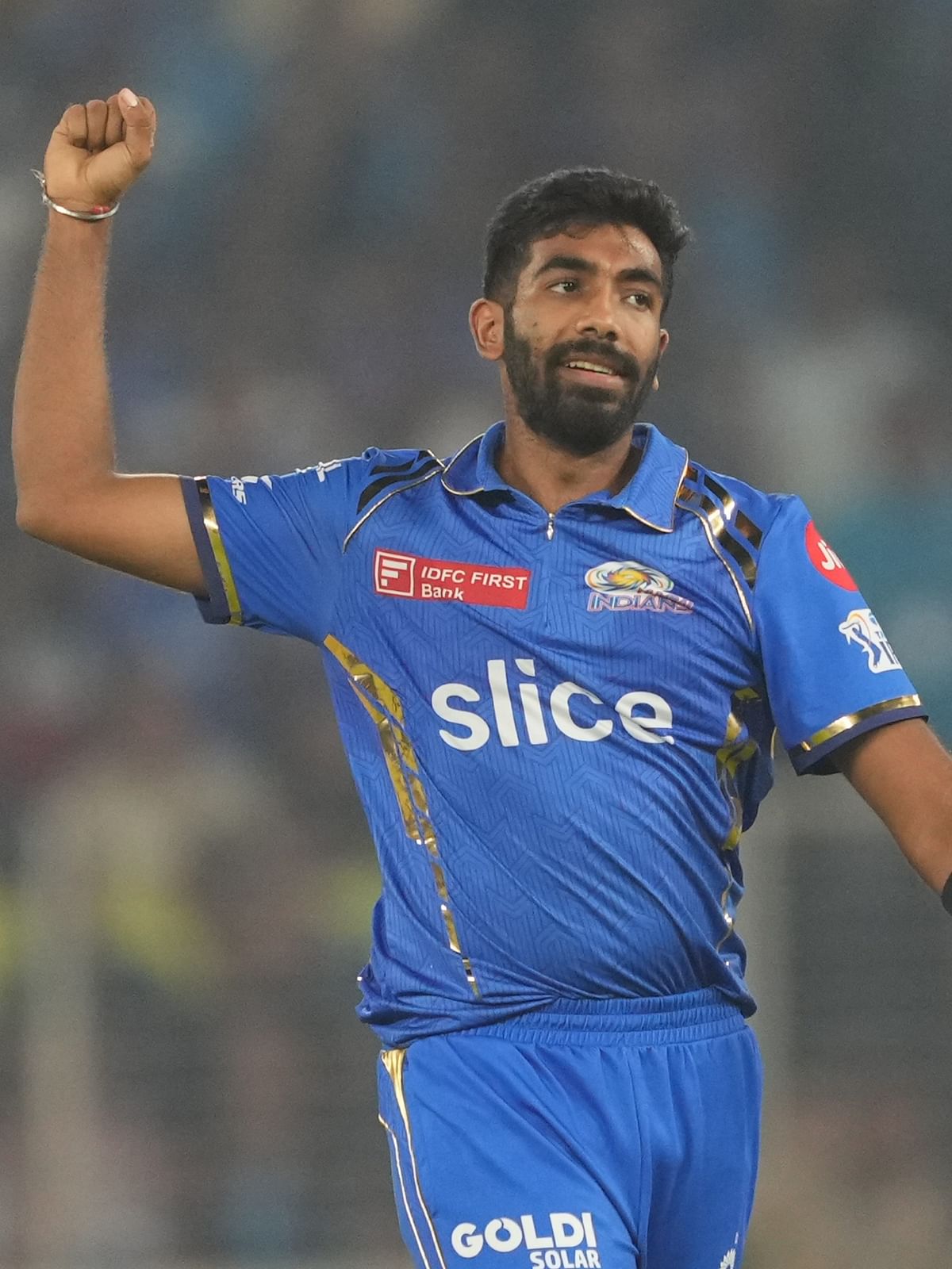 MI's ace pacer Jasprit Bumrah finished 0-36 in four overs of work in this high-scoring game against SunRisers Hyderabad. 