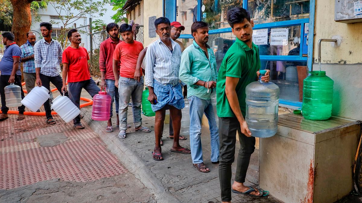 Bengaluru is facing an acute water crisis.