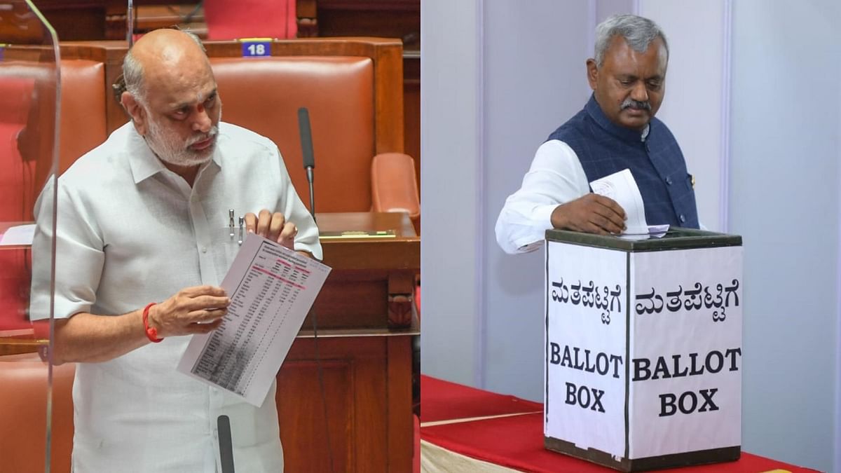 S T Somashekar and Shivaram Hebbar send reply to party over violation of whip in RS polls in Karnataka