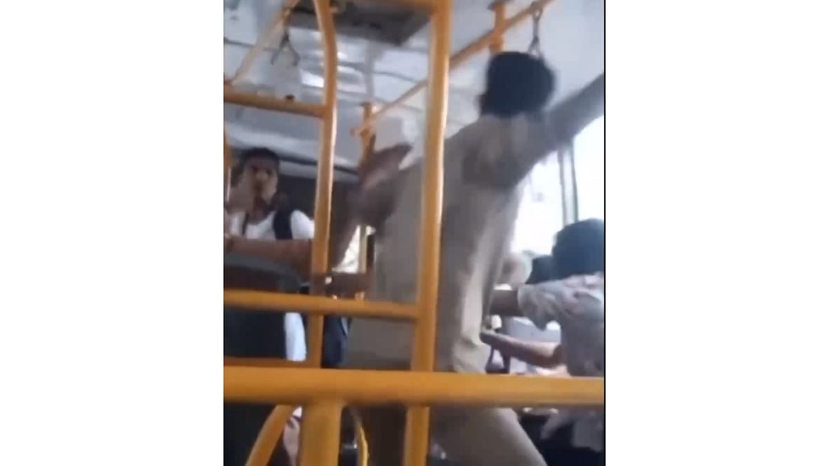 BMTC conductor arrested after viral video shows him assaulting woman aboard bus