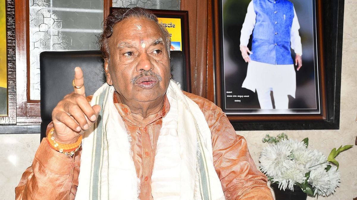 My fight is to reform BJP, strengthen its ideology: KS Eshwarappa