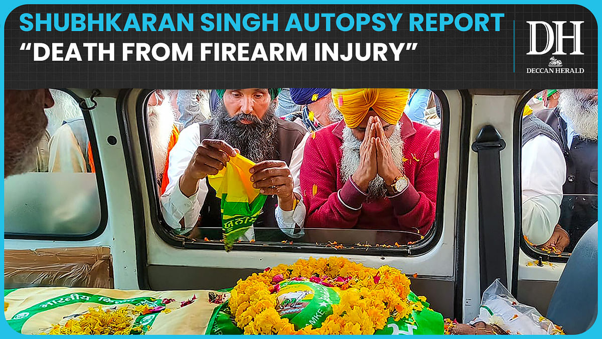 Farmer protester Shubhkaran Singh's autopsy report reveals he died of "firearm injury"