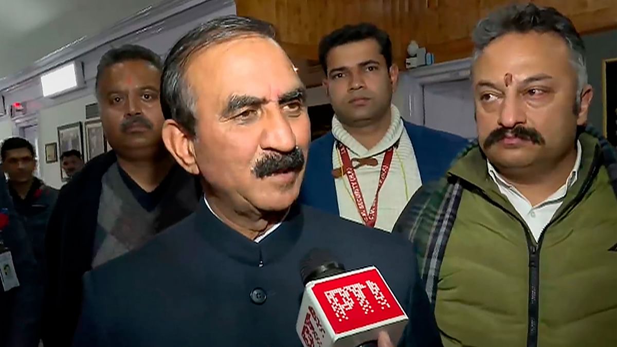 Himachal CM Sukhu puts forth brave face amid crisis, claims support of 80% MLAs