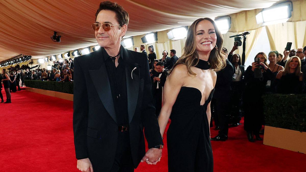 Robert Downey Jr. and Susan Downey.