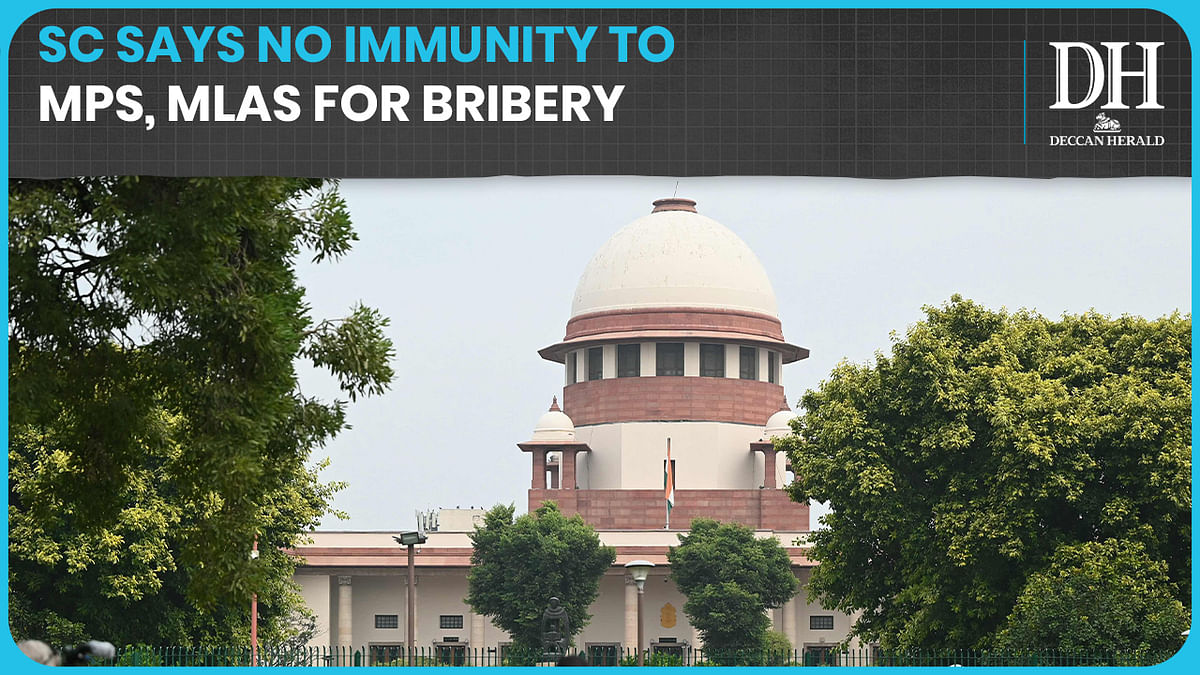 No immunity to MPs, MLAs for bribery: Supreme Court overrules 1998 verdict in P V Narasimha Rao case