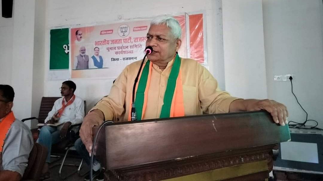 Lok Sabha polls 2024: BJP pins hope on RSS-backed Damodar Agarwal in Bhilwara