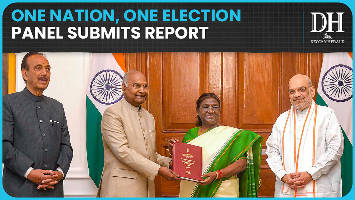 One Nation, One Election: Kovind-led panel submits 18,000-page report