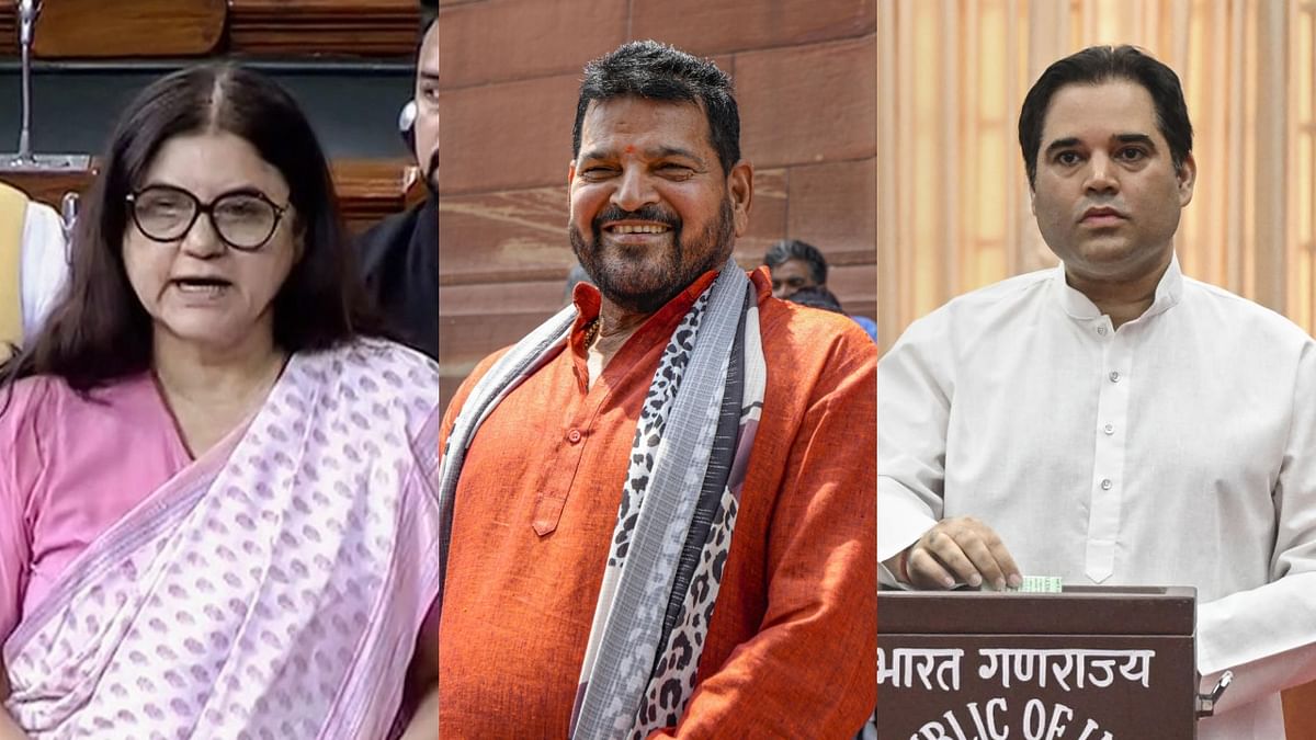 BJP's first candidates list: In UP, suspense remains over seats of Varun, Maneka, Brij Bhushan